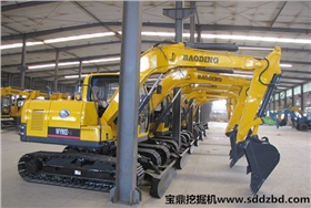 寶鼎國產(chǎn)小型挖掘機(jī)械