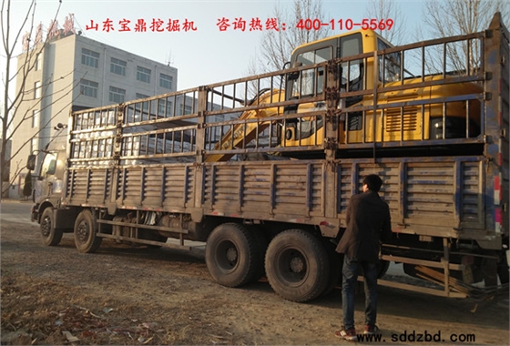 寶鼎履帶挖掘機發(fā)車圖