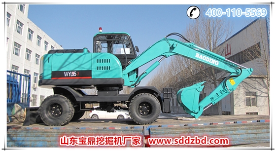 山東寶鼎挖掘機廠家小型挖掘機械產品