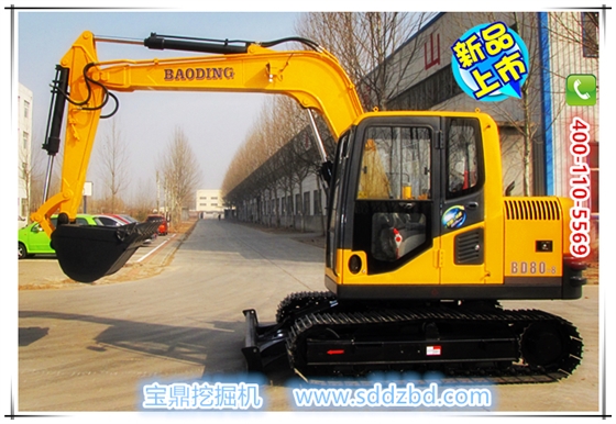 寶鼎履帶80小型挖掘機(jī)械產(chǎn)品