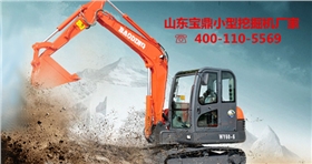 山東寶鼎小型挖掘機生產廠家
