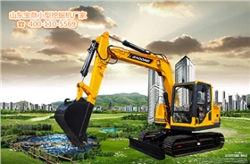 山東寶鼎小型挖掘機廠家挖掘機械產品