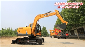 山東寶鼎小型挖掘機生產廠家