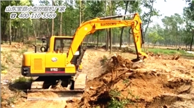 山東寶鼎廠家反鏟式90小型挖掘機(jī)產(chǎn)品