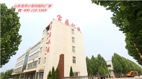 山東寶鼎小型挖掘機生產廠家