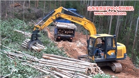 寶鼎反鏟90小型挖掘機一機多用