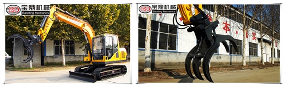寶鼎80履帶抓木機