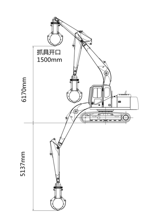 寶鼎150抓鐵機
