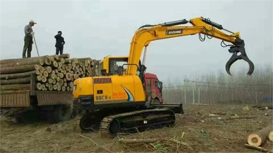 寶鼎履帶90小型挖掘機(jī)