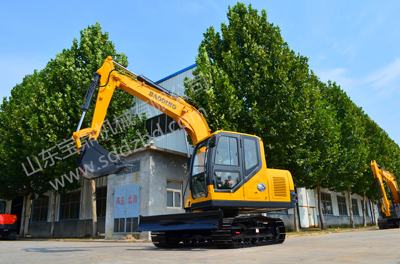 山東寶鼎履帶90小型挖掘機