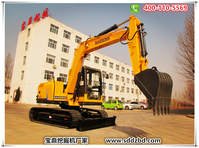 山東寶鼎履帶80反鏟小型挖掘機械產(chǎn)品