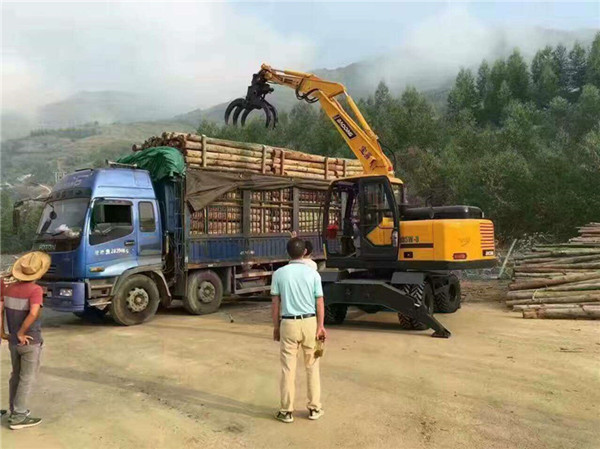 寶鼎挖掘機(jī)抓木機(jī)