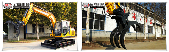 寶鼎80履帶抓木機(jī)