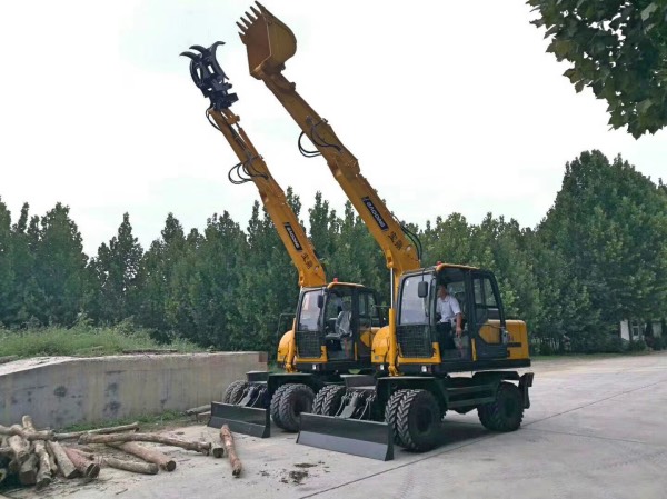 寶鼎輪式挖掘機