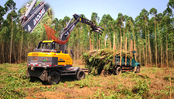 寶鼎輪式抓木機95車型