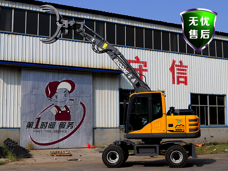 輪式抓木機(jī)油耗大，原因是什么？