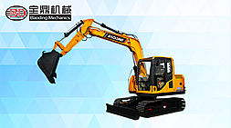 （產(chǎn)品評(píng)測(cè)）寶鼎挖掘機(jī)BD90型號(hào)：多功能作業(yè)兼顧性強(qiáng)工程多面手